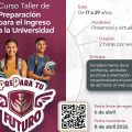Abren registro para “PrePara tu Futuro”, taller de preparación universitaria