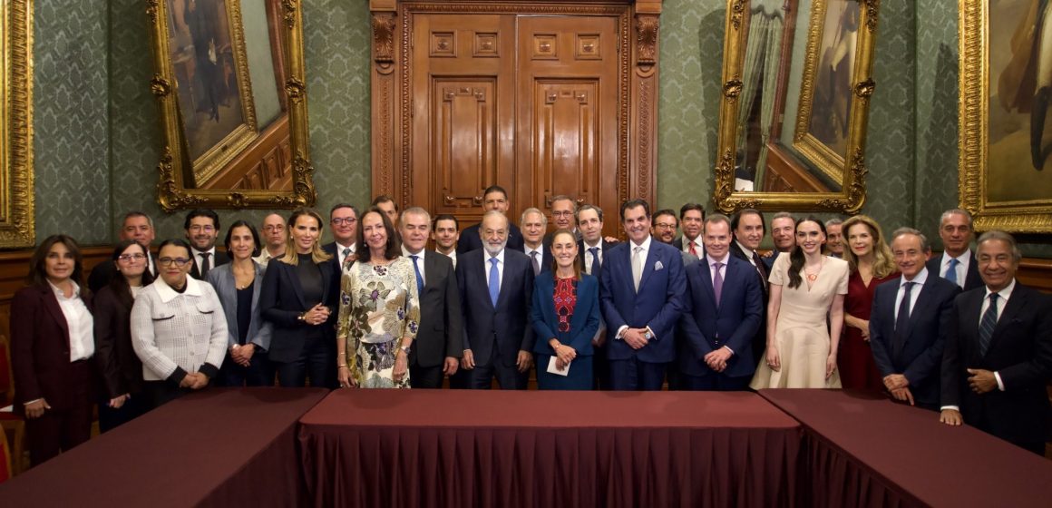 Sheinbaum se reúne con empresarios del Consejo Nacional de Inversiones para dar seguimiento al Plan México