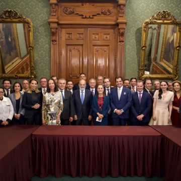 Sheinbaum se reúne con empresarios del Consejo Nacional de Inversiones para dar seguimiento al Plan México