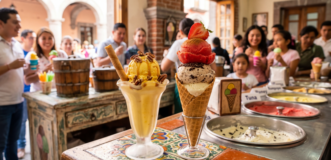 ¡Ventas congeladas… pero de éxito! Heladerías de Puebla disparan sus ingresos un 80%