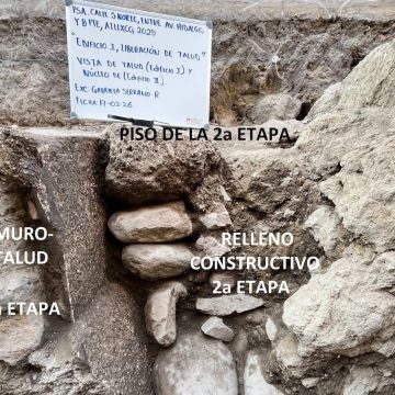 Hallazgo arqueológico en Atlixco: descubren plaza ceremonial de más de 1,500 años bajo el Centro Histórico