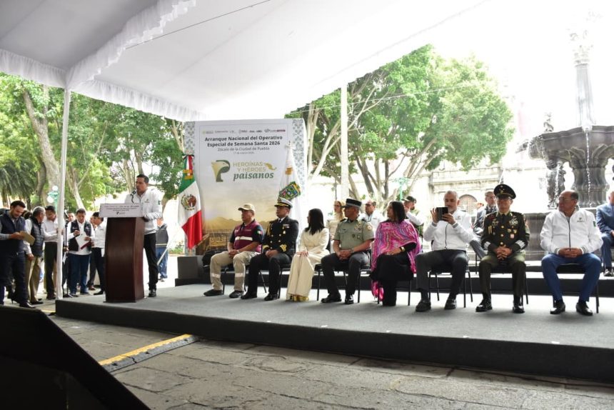 Puebla se suma al Operativo Héroes Paisanos 2026 para garantizar tránsito seguro en vacaciones