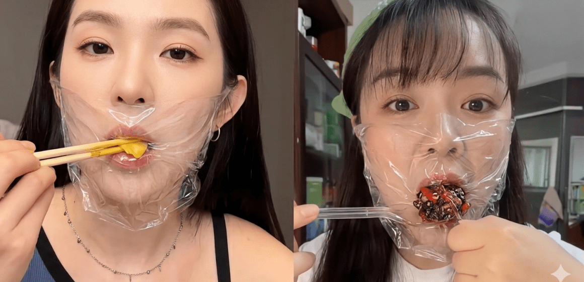 ¿Qué es ‘Plastic Eating’?; el reto viral que simula comer sin calorías y por qué es peligroso
