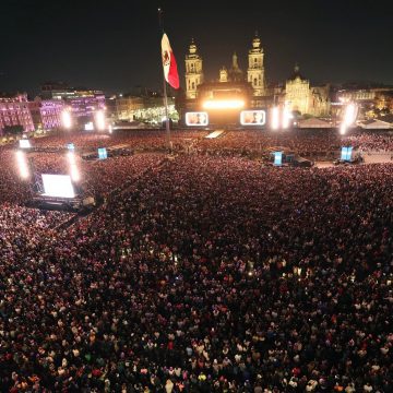 Shakira reúne a más de 400 mil personas en el Zócalo y cierra su gira “Las Mujeres Ya No Lloran” en México