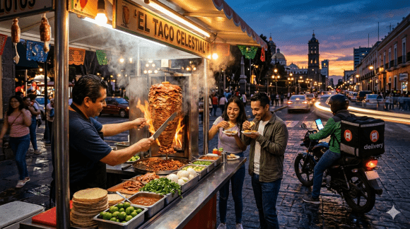 Tacos de madrugada: el hábito que creció 20% y conquista las noches mexicanas