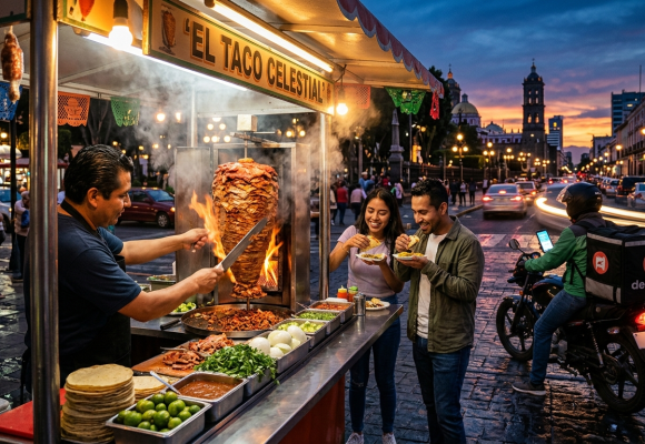 Tacos de madrugada: el hábito que creció 20% y conquista las noches mexicanas