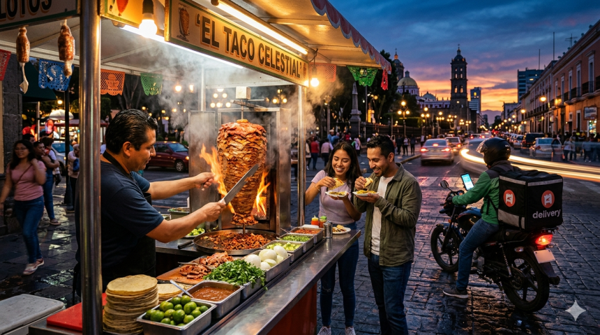 Tacos de madrugada: el hábito que creció 20% y conquista las noches mexicanas