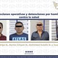 FGE Puebla detiene a presuntos homicidas y narcomenudistas