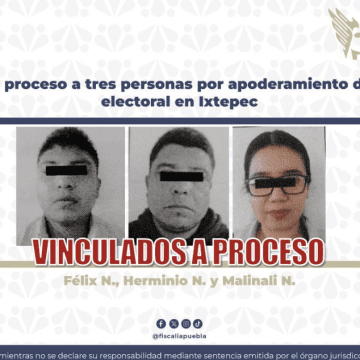 Vinculan a proceso a tres personas por apoderamientode material electoral en Ixtepec