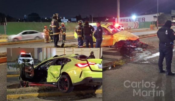 Muere automovilista en la federal Puebla-Tlaxcala, a la altura del Rastro