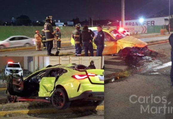 Muere automovilista en la federal Puebla-Tlaxcala, a la altura del Rastro