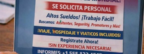 Alertan por falsas ofertas de trabajo para el Mundial 2026