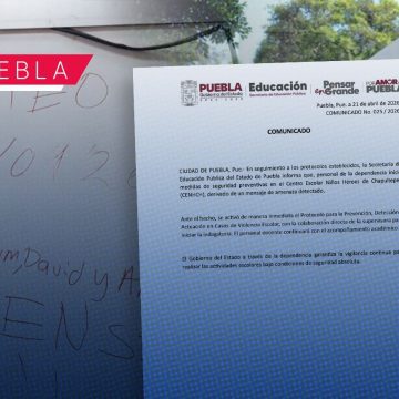 SEP activa protocolos de seguridad en el CENHCH por mensaje de amenaza; suman dos casos en Puebla