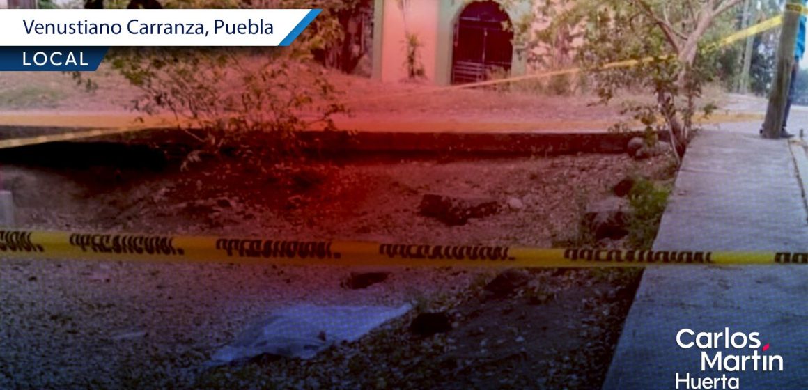 Asesinan a balazos a abuelito en el municipio de Venustiano Carranza
