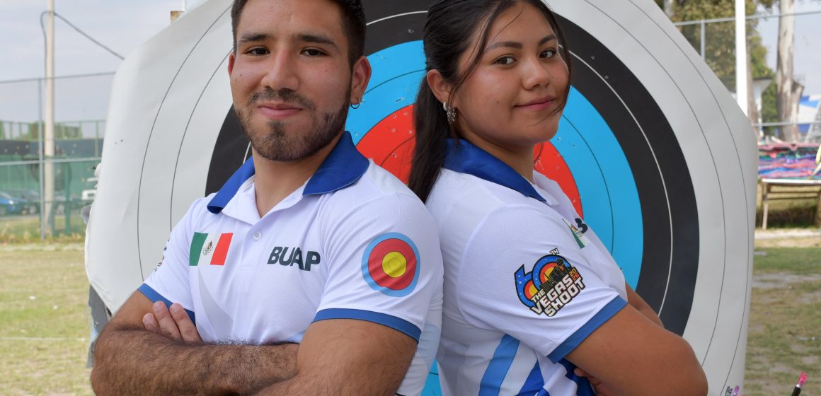 Estudiantes de la BUAP conquistan oro y plata en tiro con arco internacional