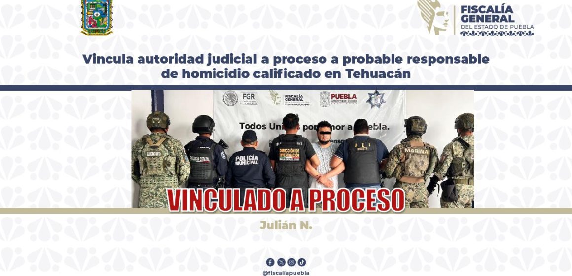 Cae presunto integrante de “Los Magia” en Tehuacán: Vinculado a proceso por doble homicidio