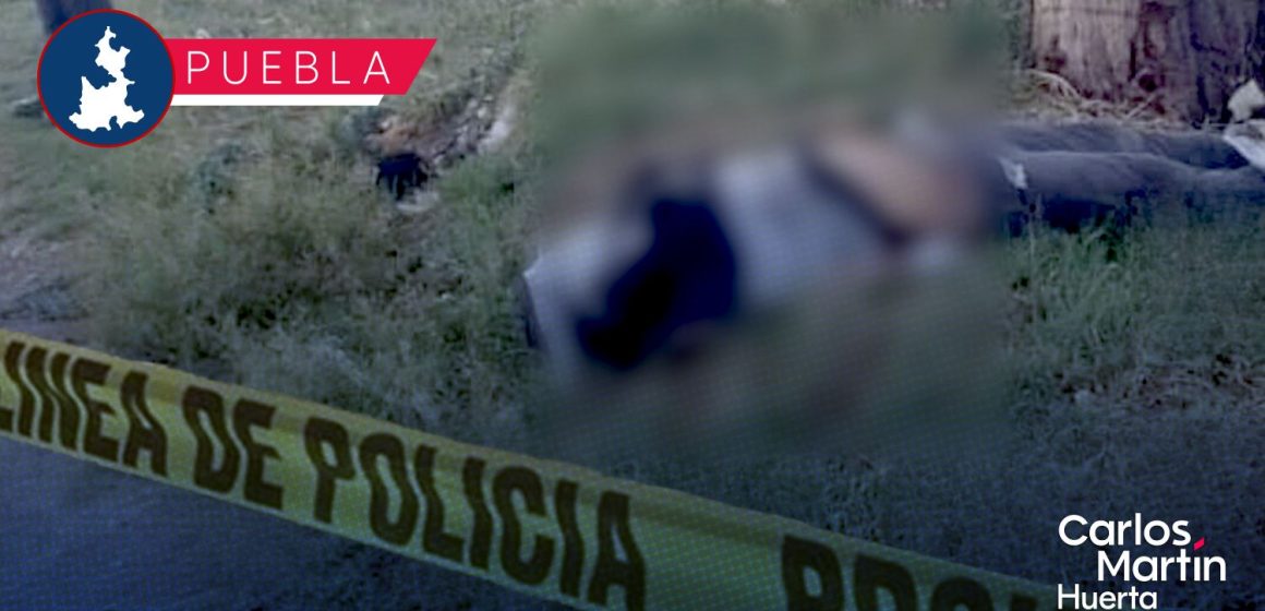 Hallan cadáver con la cabeza emplayada en los límites de Texmelucan y Tlaxcala