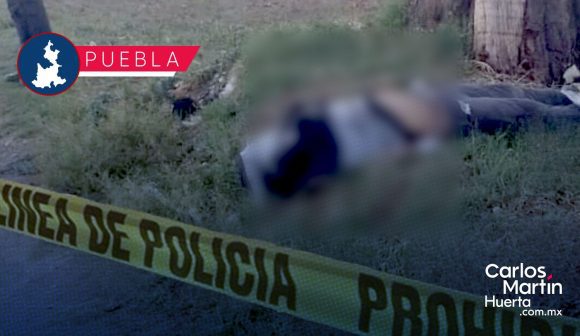 Hallan cadáver con la cabeza emplayada en los límites de Texmelucan y Tlaxcala