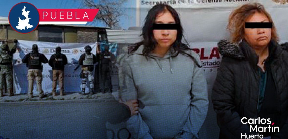  Catean “cachimba” por venta de droga en Coronango y detienen a dos mujeres