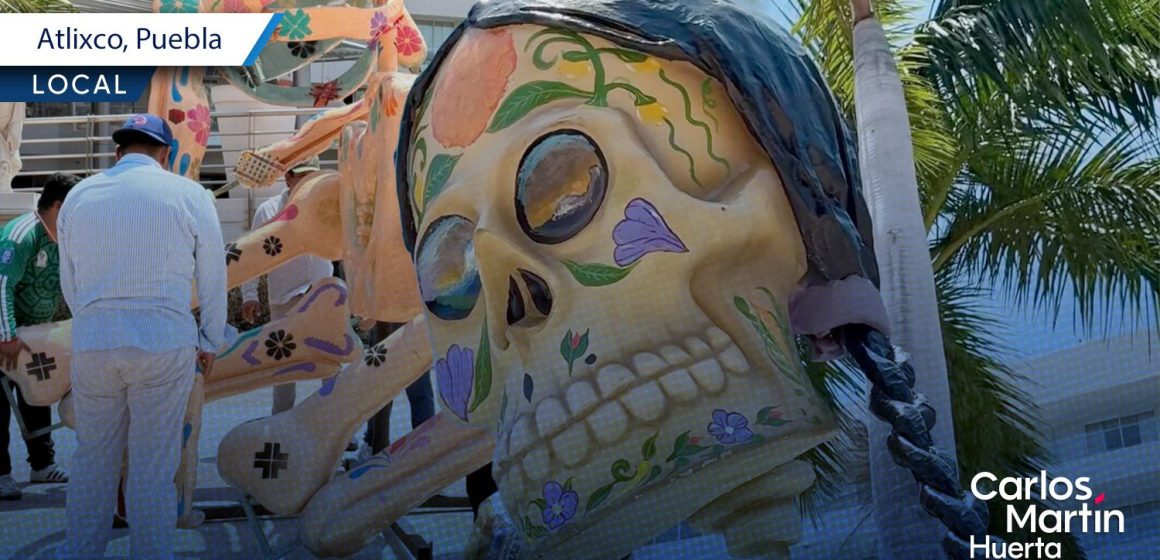 Catrina de Atlixco cautiva el Tianguis Turístico de Acapulco 2026