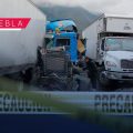 Cerrada la autopista Puebla-Orizaba: Tráilers protagonizan fuerte accidente