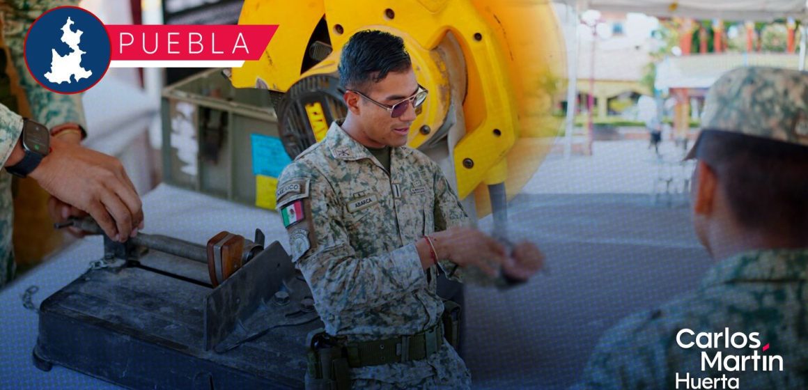 Chalchicomula de Sesma se suma a "Sí al Desarme, Sí a la Paz"