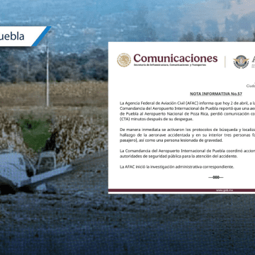 AFAC investiga caída de avioneta Cessna 172 que dejó cuatro muertos