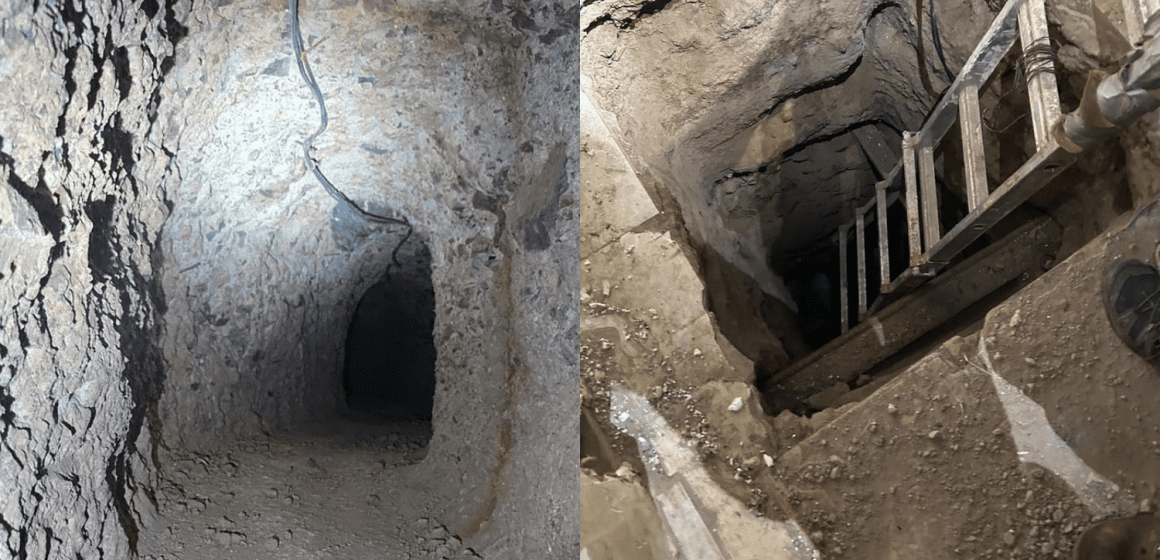 Tras cateo en Nogales, desmantelan túnel de grupo criminal generador de violencia