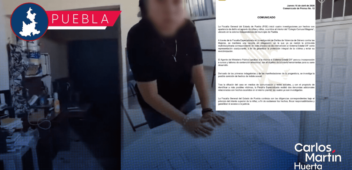Abuso infantil en Colegio Carrusel Magone: Suman cuatro investigaciones en la FGE