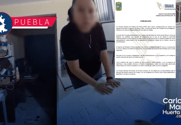 Abuso infantil en Colegio Carrusel Magone: Suman cuatro investigaciones en la FGE