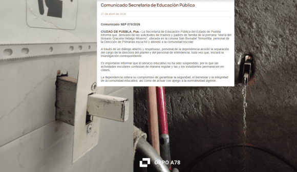 Graban a niñas en baños de la  primaria María del Rosario; separan a los presuntos responsables