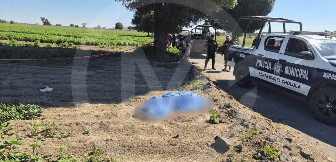Hallan cuerpo de joven apuñalado en terrenos de cultivo de San Jerónimo Tecuanipan