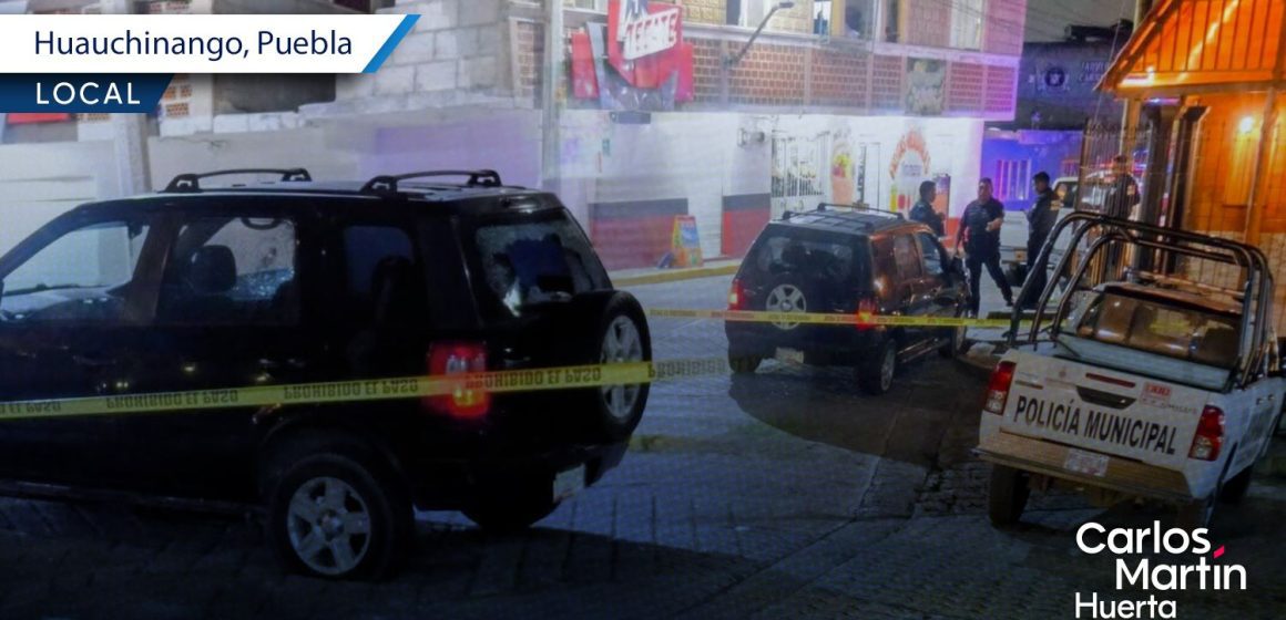 Mujer guatemalteca recibe 8 balazos durante robo de camioneta en Huauchinango