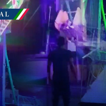 Falla juego Ometepec Falla en juego mecánico deja cuatro jóvenes lesionados en feria de Ometepec, Guerrero