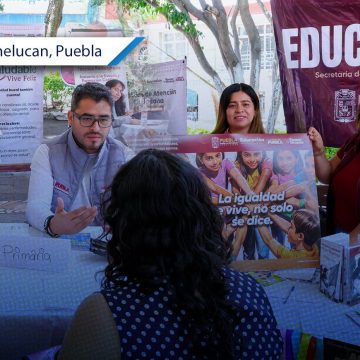 Fortalece SEP atención sobre servicios educativos en San Martín Texmelucan