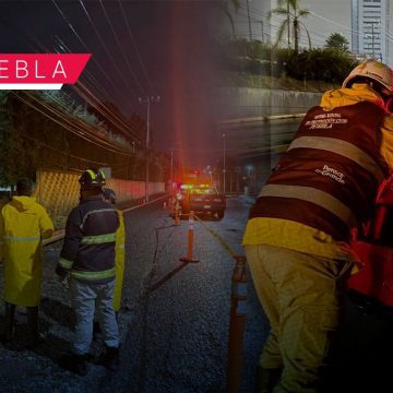 Gobierno de Puebla atiende emergencia por lluvias, sin riesgo para la población