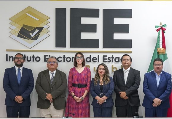 Christian Mariana Ceballos asume la presidencia provisional del IEE Puebla