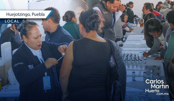 Impulsan Jornada de Salud "Por Amor a Puebla" en Huejotzingo