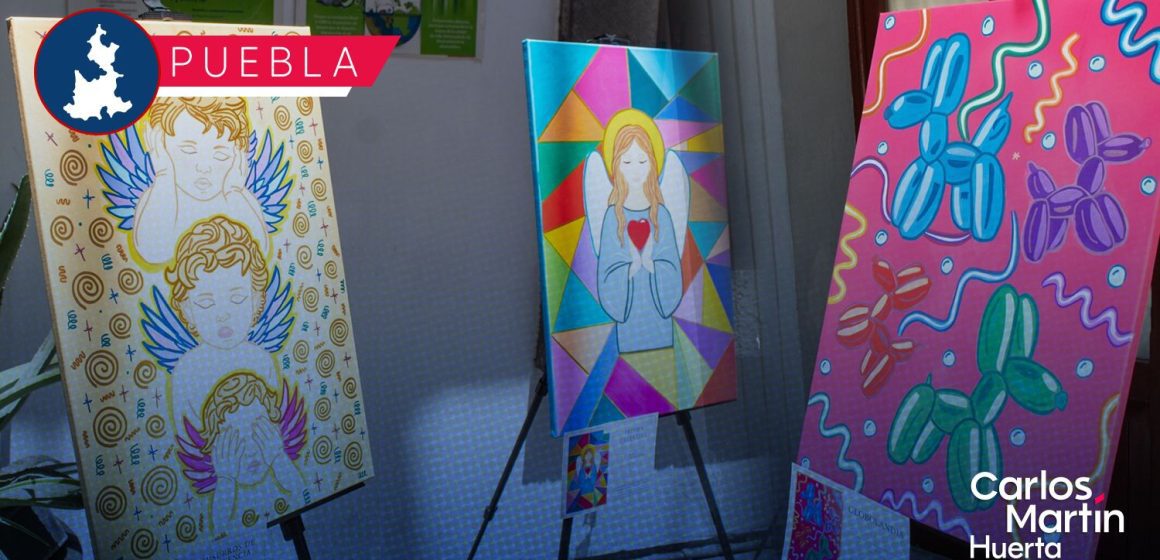 Inauguran la exposición “Colores del Alma Poblana”