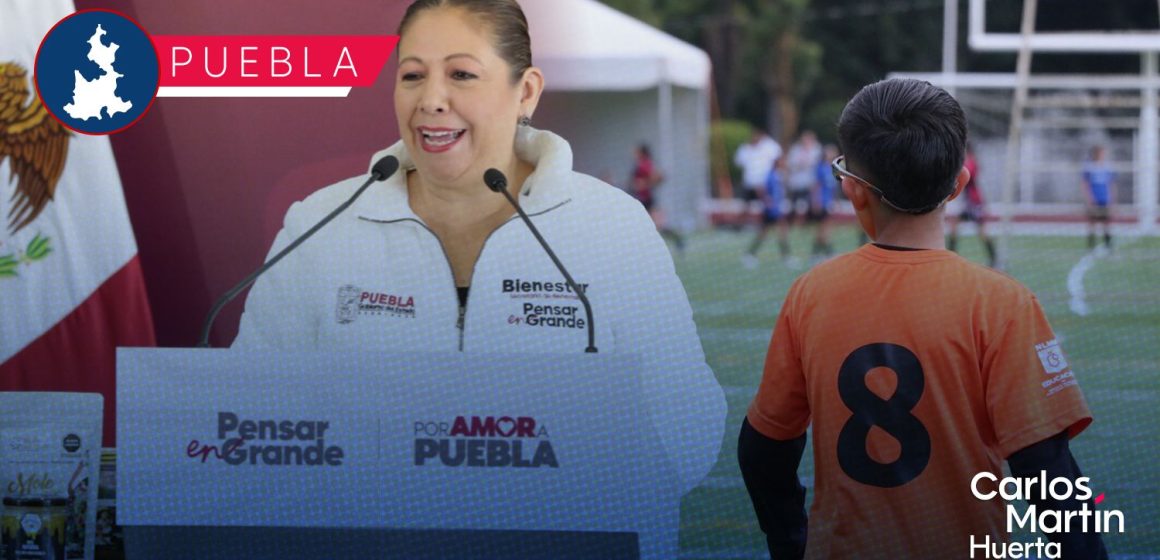 Inversión deportiva en Puebla: 410 espacios recuperados y 100 mdp proyectados para 2026