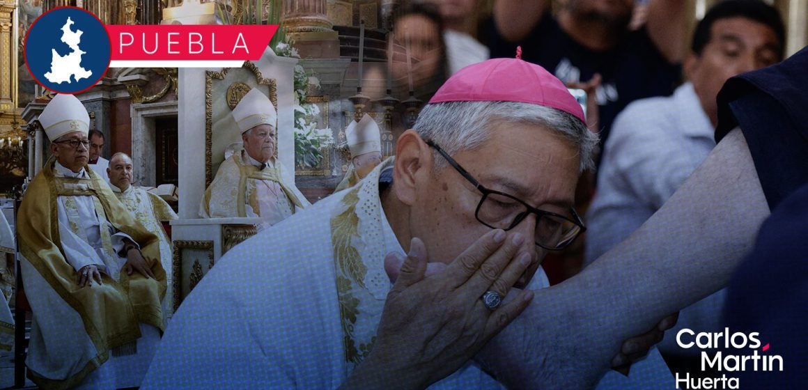 Lavatorio de pies en la Catedral de Puebla; un llamado a la humildad y el servicio al prójimo