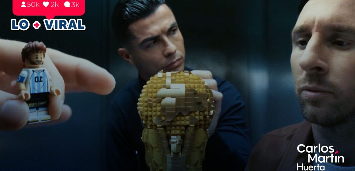 Lego - Messi - CR7 Messi, CR7, Mbappé y Vinícius Jr. protagonizan el nuevo corto viral de Lego