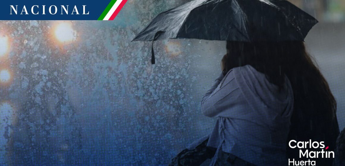 Clima hoy: Lluvias muy fuertes en el centro del país