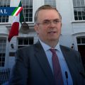 Secretaría Anticorrupción investigan residencia del hijo de Ebrard en Embajada de Londres