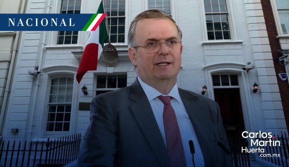 Secretaría Anticorrupción investigan residencia del hijo de Ebrard en Embajada de Londres