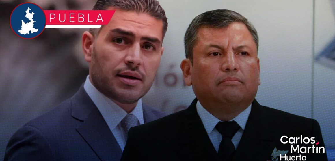 Omar García Harfuch - Francisco Sánchez Fortalecen seguridad en Puebla: Francisco Sánchez se reúne con García Harfuch para evaluar operativos