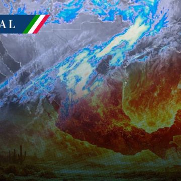 Onda de calor sobre gran parte de México, mientras el frente frío 47 llega al norte