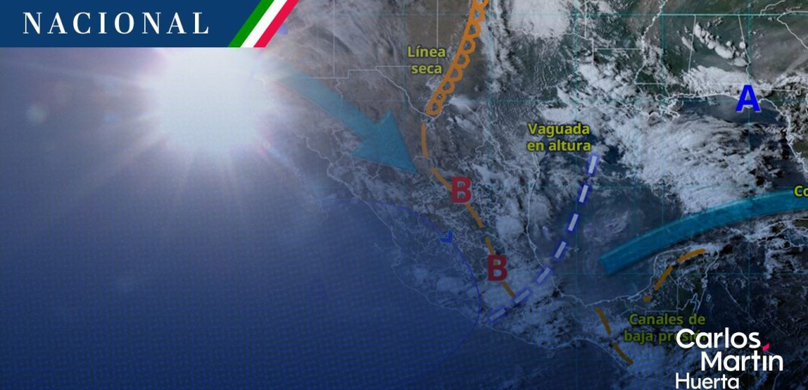 Frente frío 46 y nueva fase de la onda de calor golpean a México