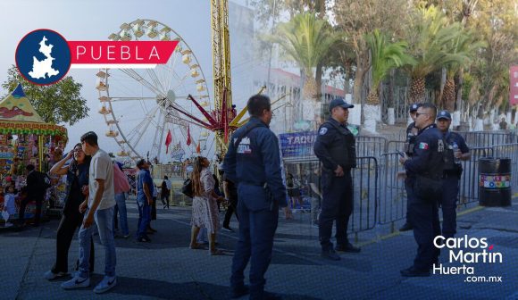 Más de 300 elementos de la GN se integran a la seguridad de la Feria de Puebla 2026