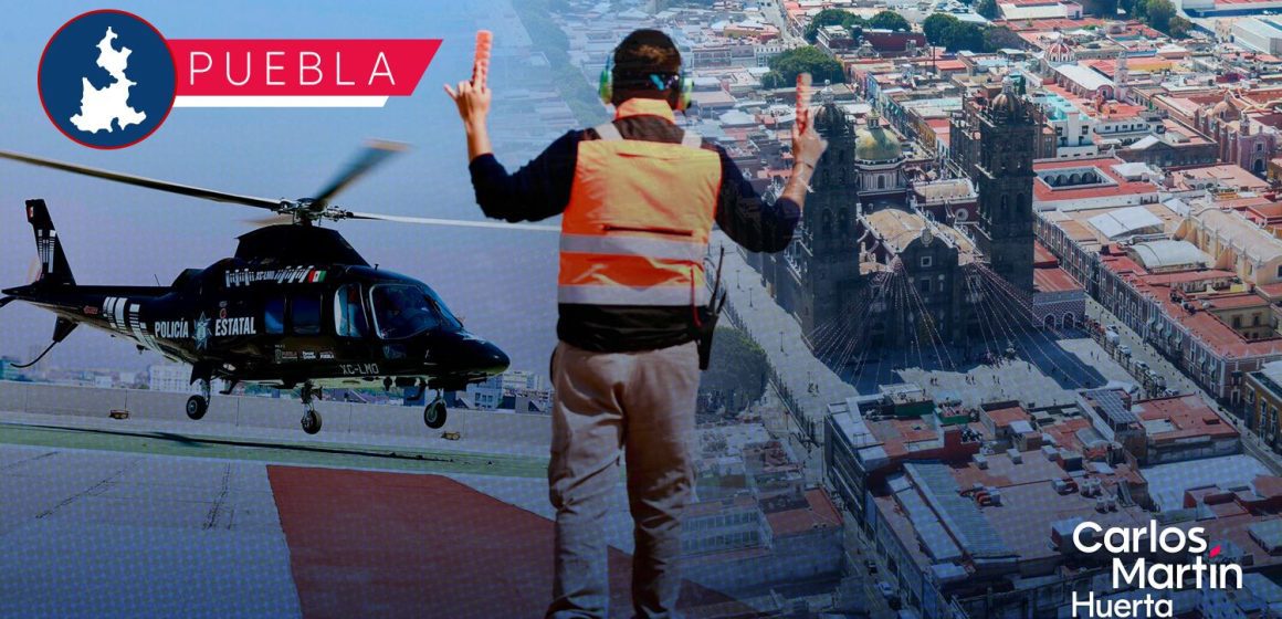 Semana Santa en Puebla: Realizan operativo tierra-aire con más de 4 mil elementos